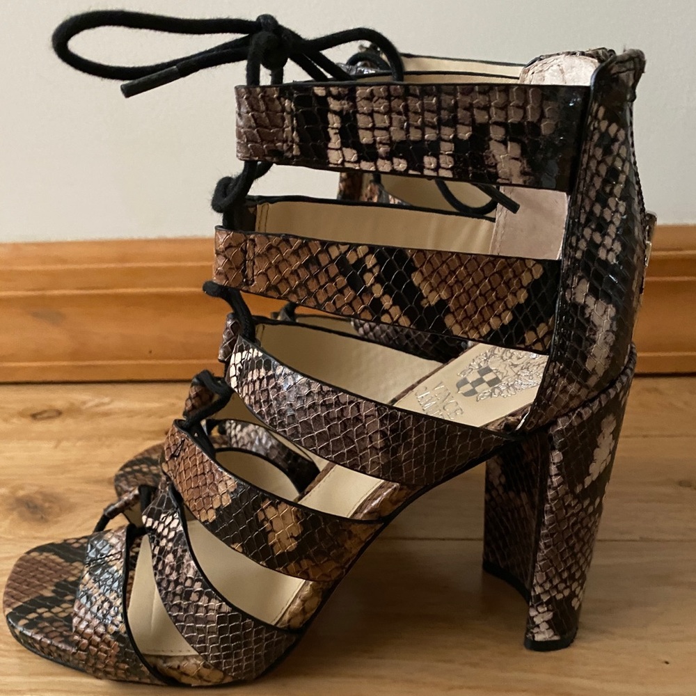 Vince Camuto Phandras Lace-up Sandal 7 1/2